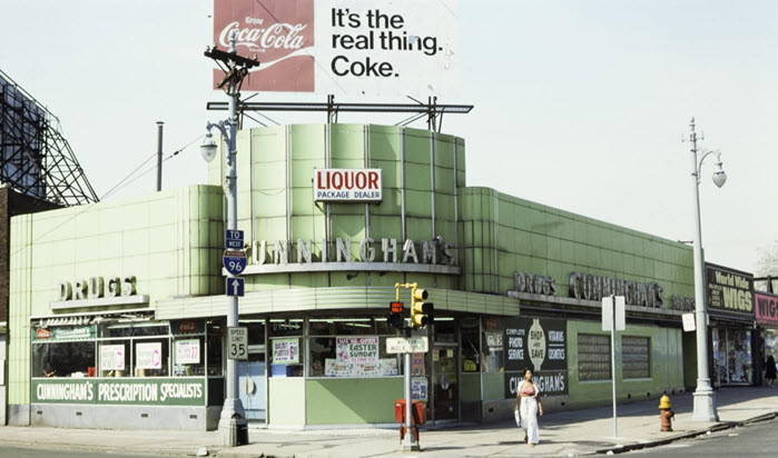 Cunningham Drugs - Old Photo (newer photo)